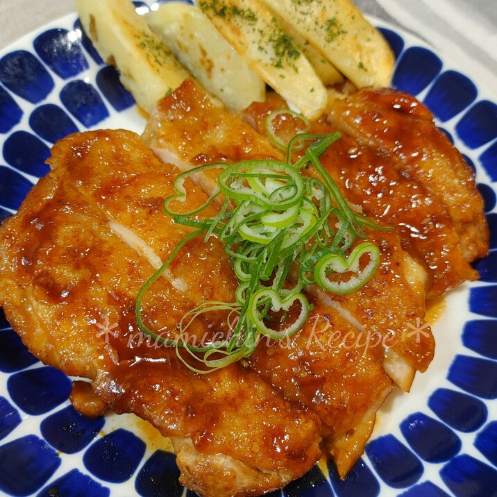 チキンステーキ*焼肉タレ&カレー風味